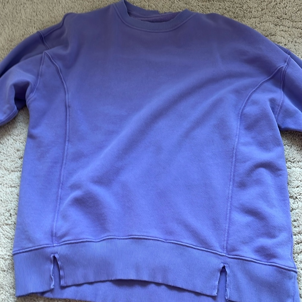 aerie purple pullover